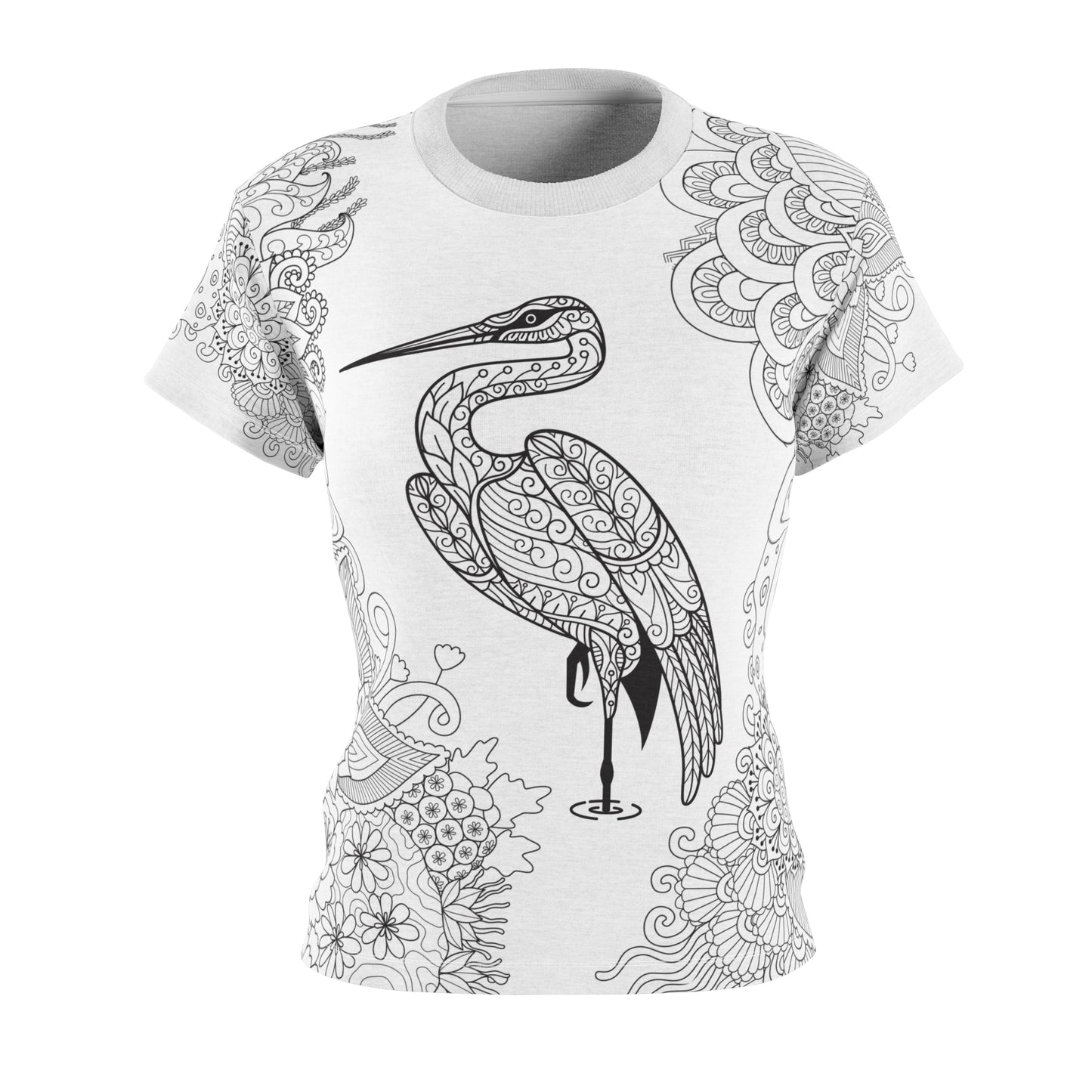 COLOR ME SHIRT! HERON