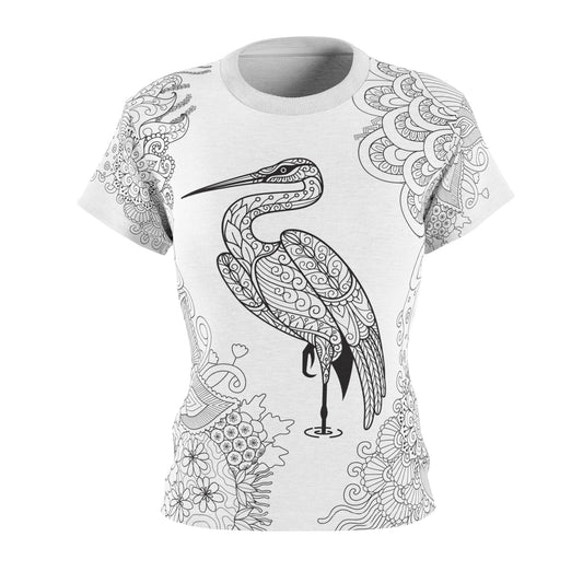COLOR ME SHIRT! HERON