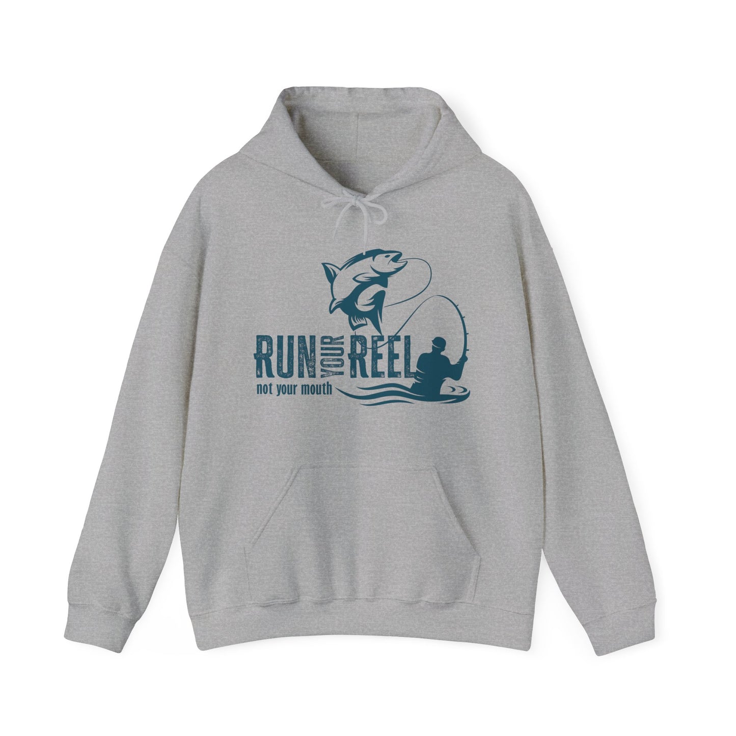 Copy of RUN YOUR REEL - 5 Unisex Heavy Blend™ Hooded Sweatshirt