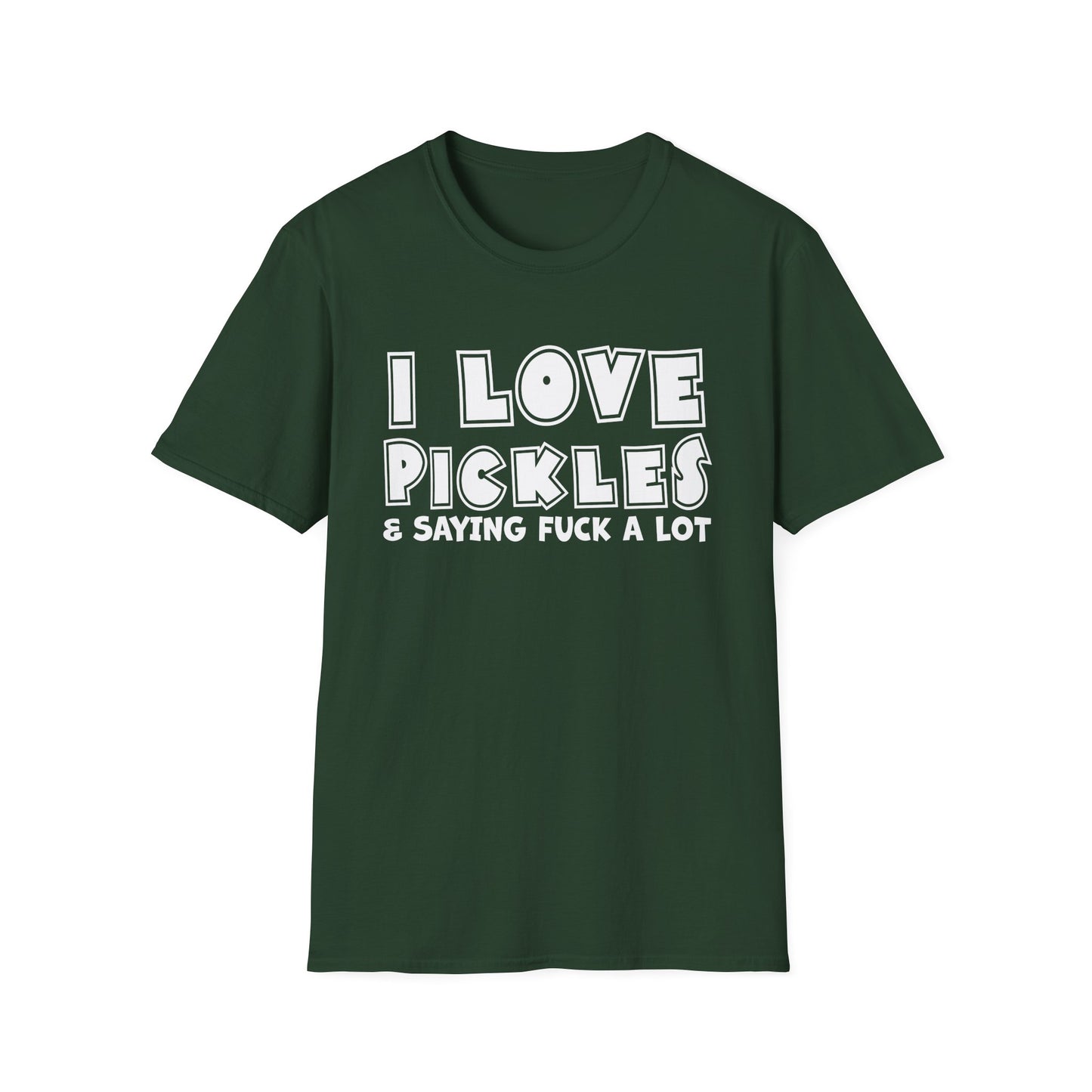 I LOVE PICKLES Unisex Softstyle T-Shirt