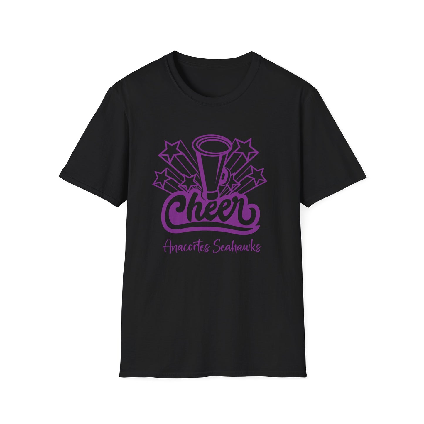 SEAHAWKS CHEER STARS Unisex Softstyle T-Shirt