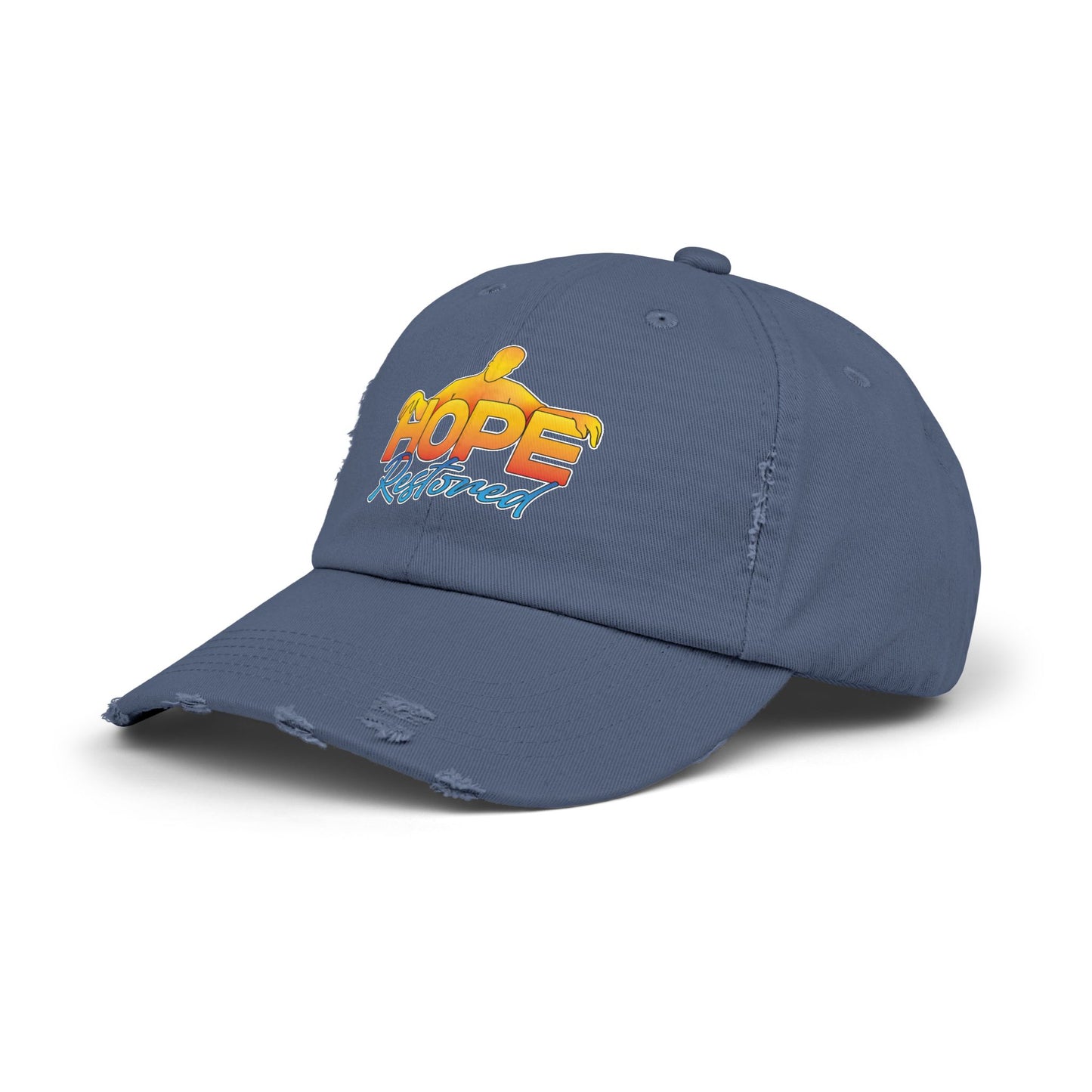 HOPE RESTORED Unisex Distressed Cap