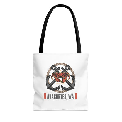 Anacortes Crab Tote Bag