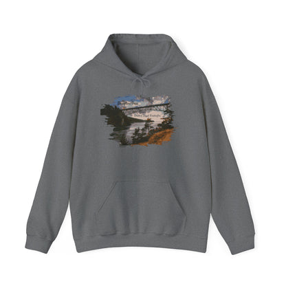 DECEPTION PASS BRIDGE - Unisex Heavy Blend™ Hooded Sweatshirt