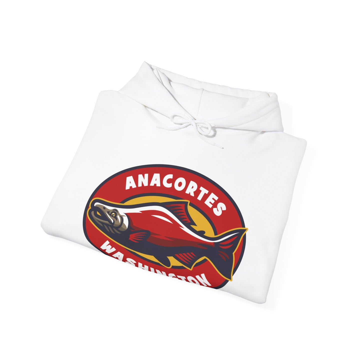 ANACORTES SALMON  Unisex Heavy Blend™ Hooded Sweatshirt