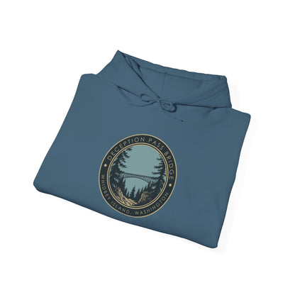 DECEPTION PASS BRIDGE, LOOKOUT Unisex Heavy Blend™ Hooded Sweatshirt