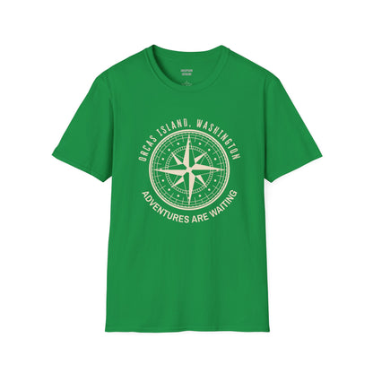 ORCAS ISLAND - Compass Unisex Softstyle T-Shirt