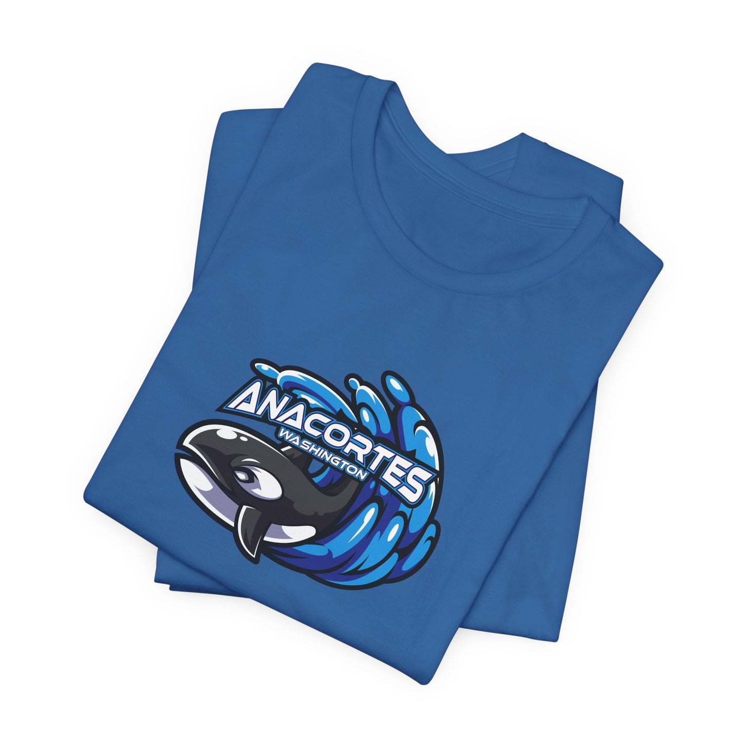 ANACORTES ORCA MASCOT Unisex Jersey Short Sleeve Tee