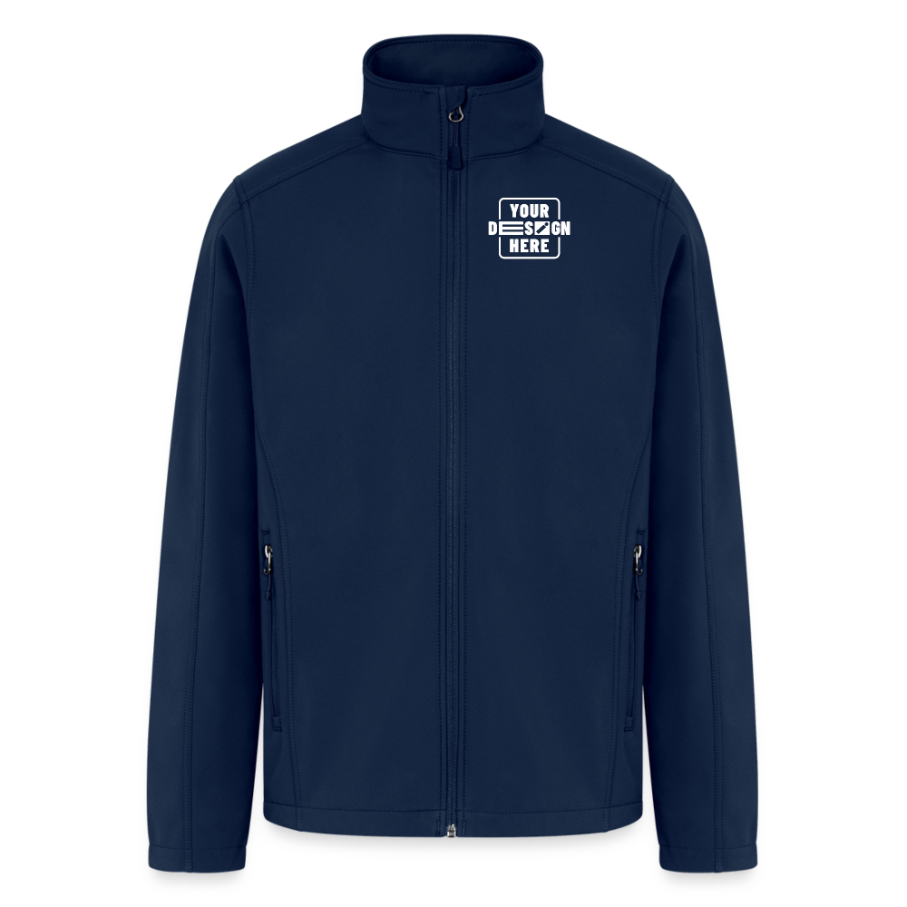 CATALOG Men’s Soft Shell Jacket - navy