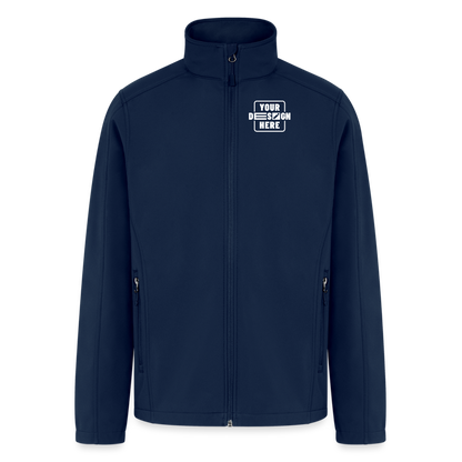 CATALOG Men’s Soft Shell Jacket - navy