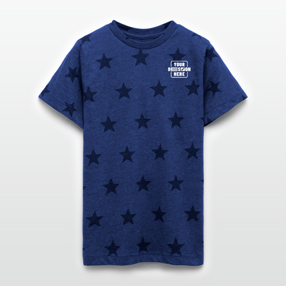 CATALOG Kid's 5 Star Print T-Shirt - royal star