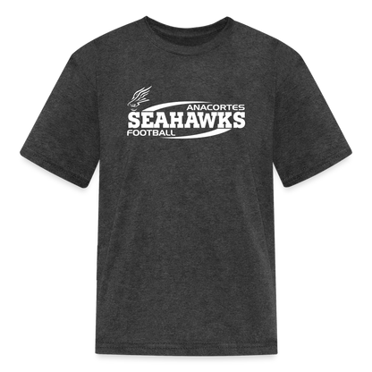 FOOTBALL Kids' T-Shirt - heather black