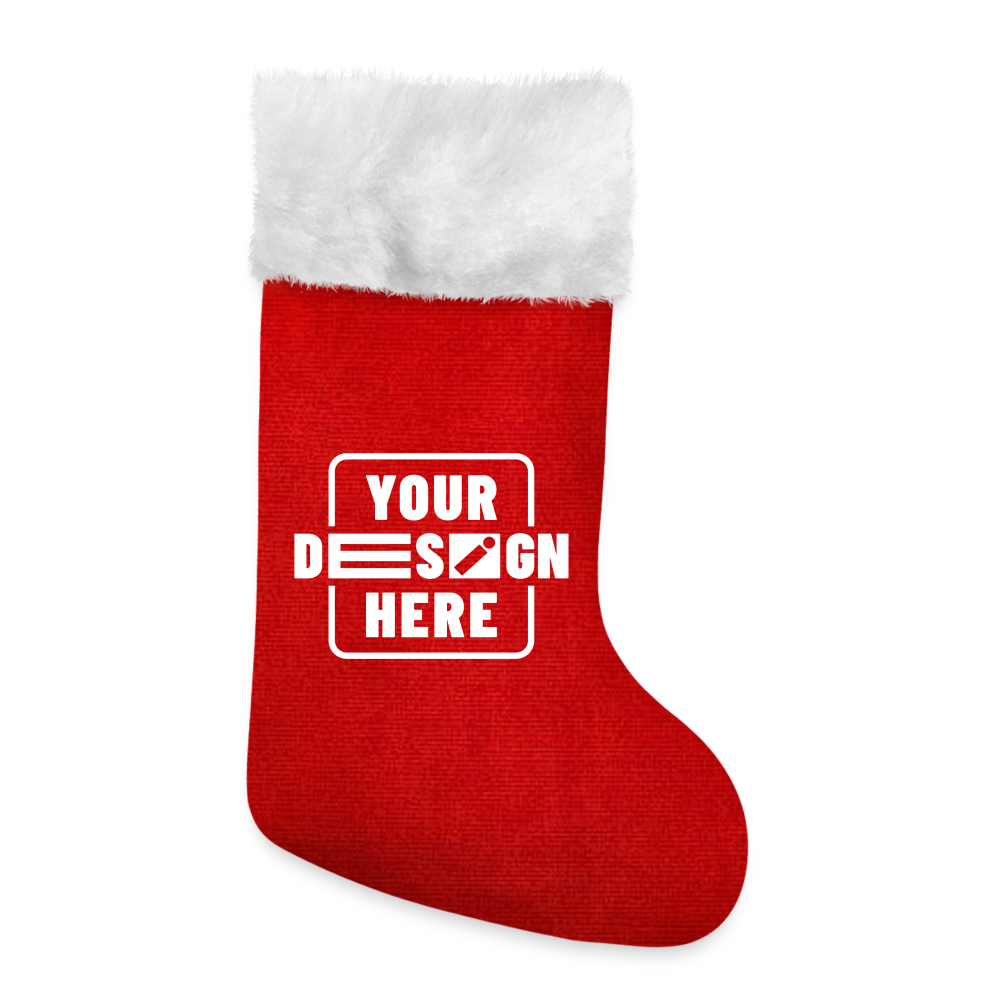 CATALOG Christmas Stocking - red/white