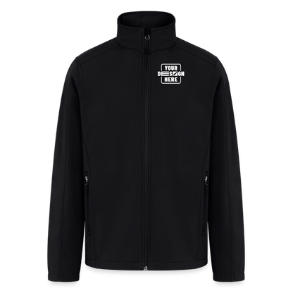 CATALOG Men’s Soft Shell Jacket - black