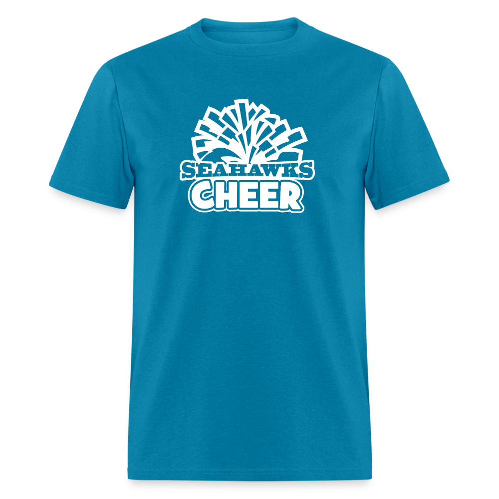 SEAHAWKS CHEER - BUDGET Unisex Classic T-Shirt - turquoise