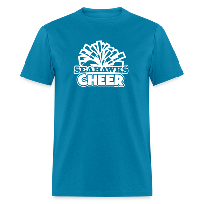 SEAHAWKS CHEER - BUDGET Unisex Classic T-Shirt - turquoise