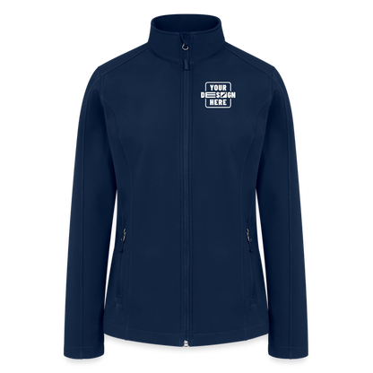 CATALOG Women’s Soft Shell Jacket - navy