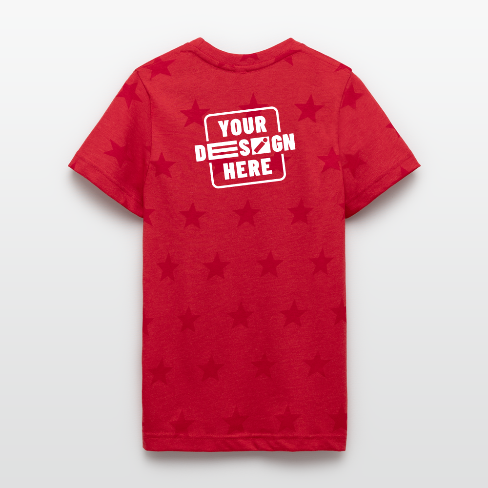 CATALOG Kid's 5 Star Print T-Shirt - red star