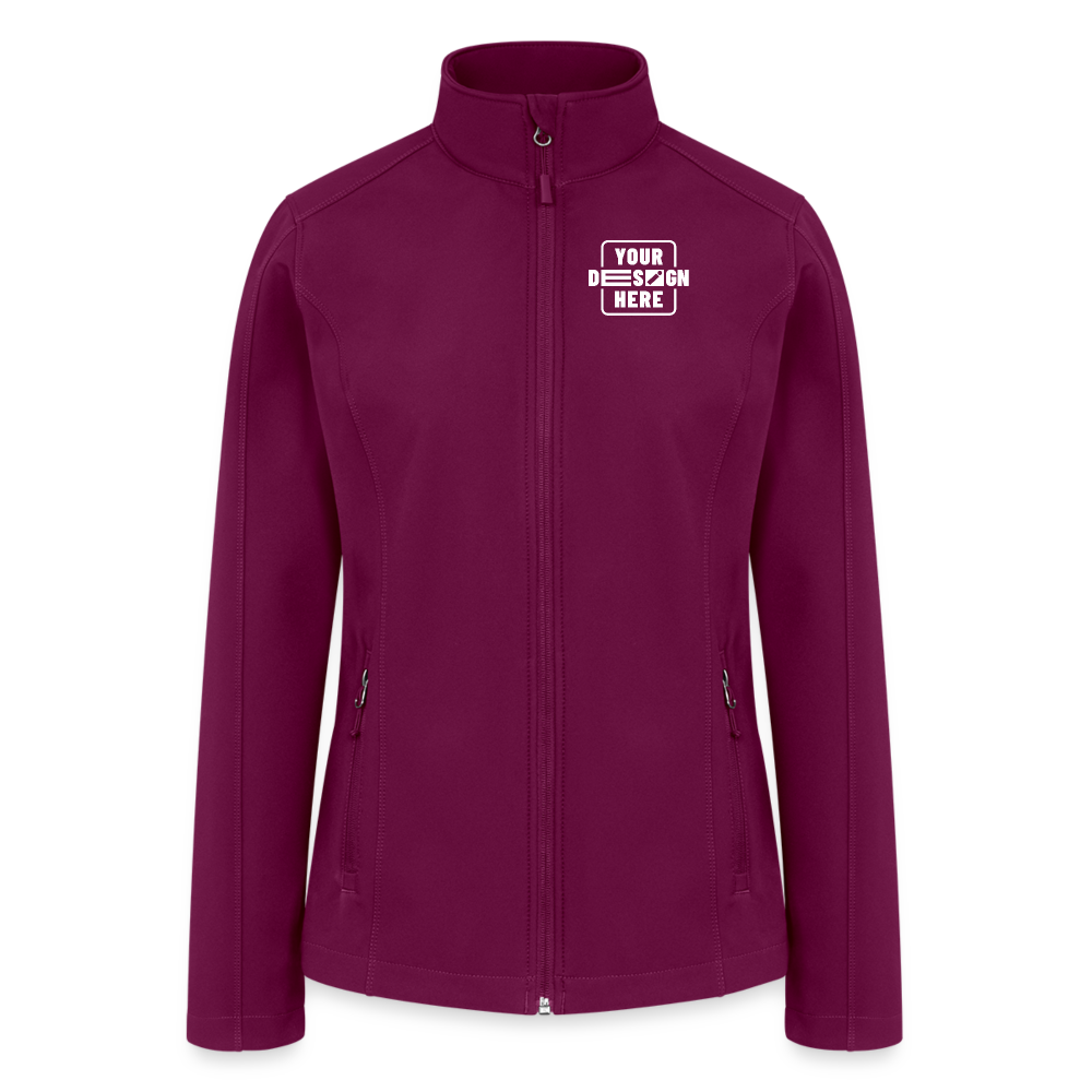 CATALOG Women’s Soft Shell Jacket - raspberry