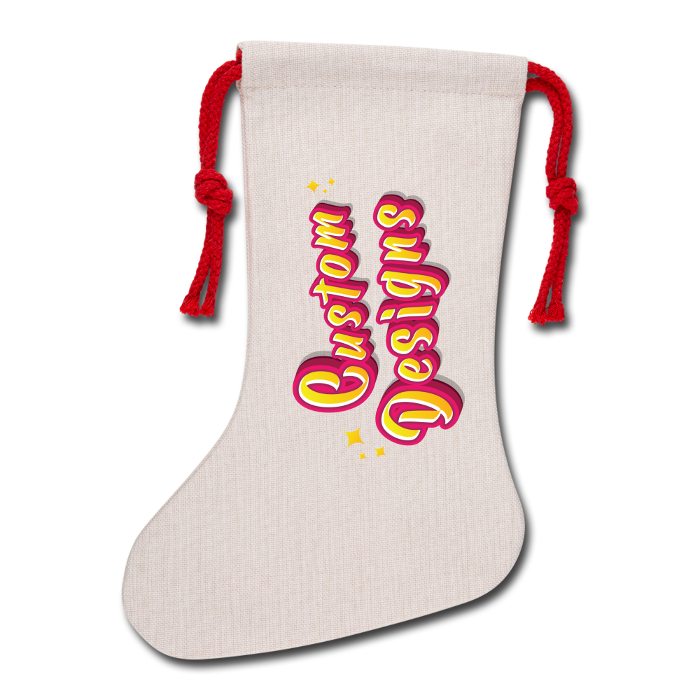 CATALOG Natural Holiday Stocking - natural