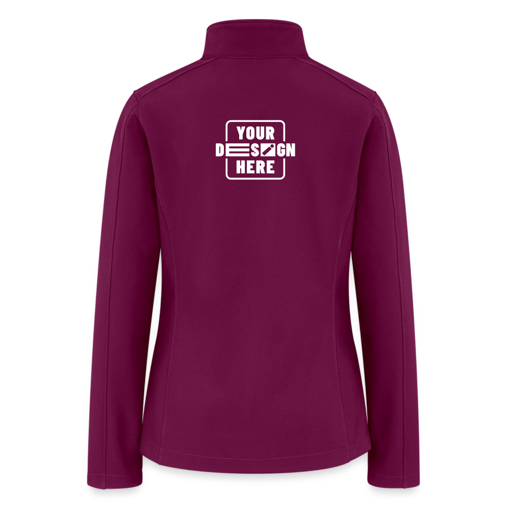 CATALOG Women’s Soft Shell Jacket - raspberry