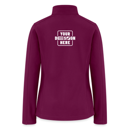 CATALOG Women’s Soft Shell Jacket - raspberry