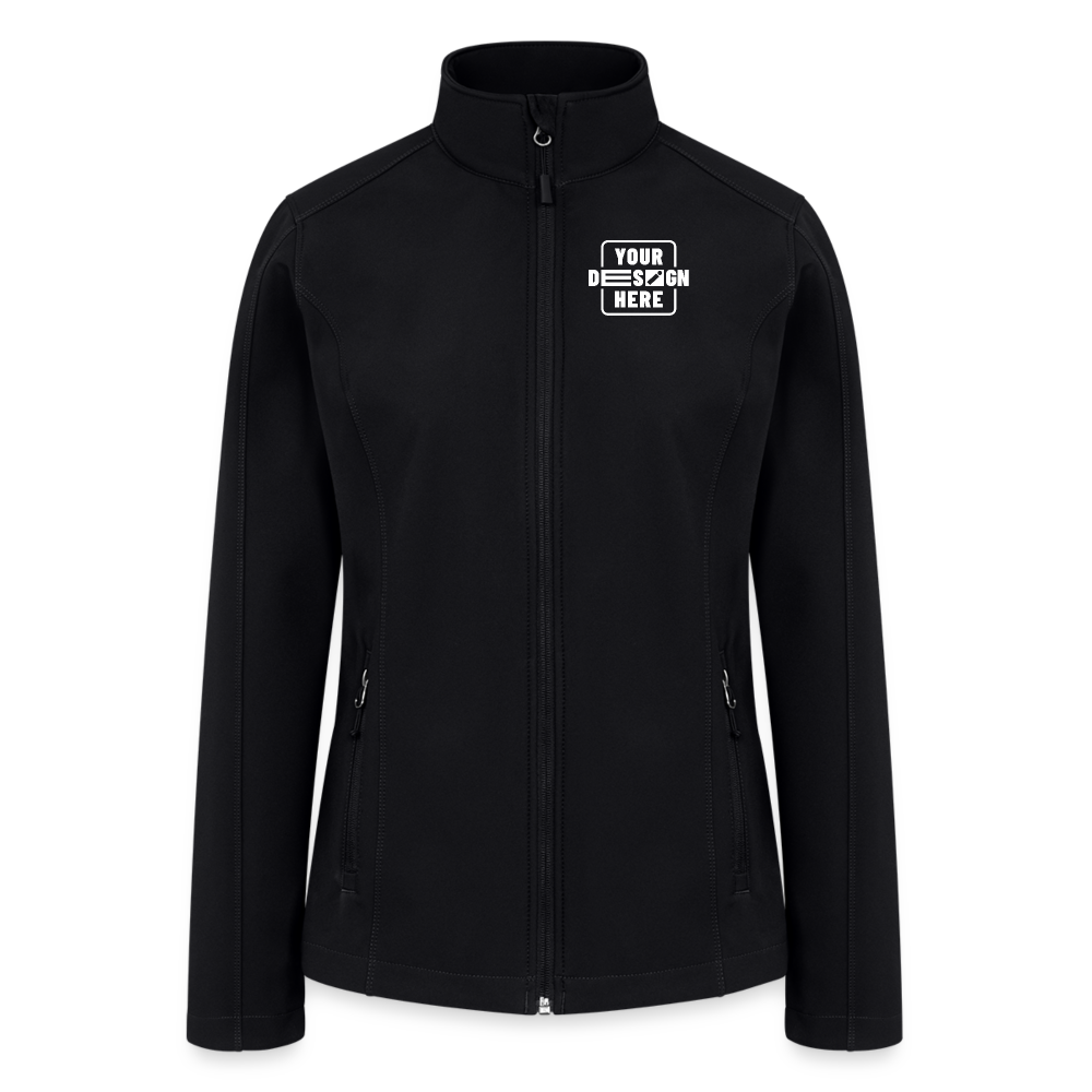 CATALOG Women’s Soft Shell Jacket - black