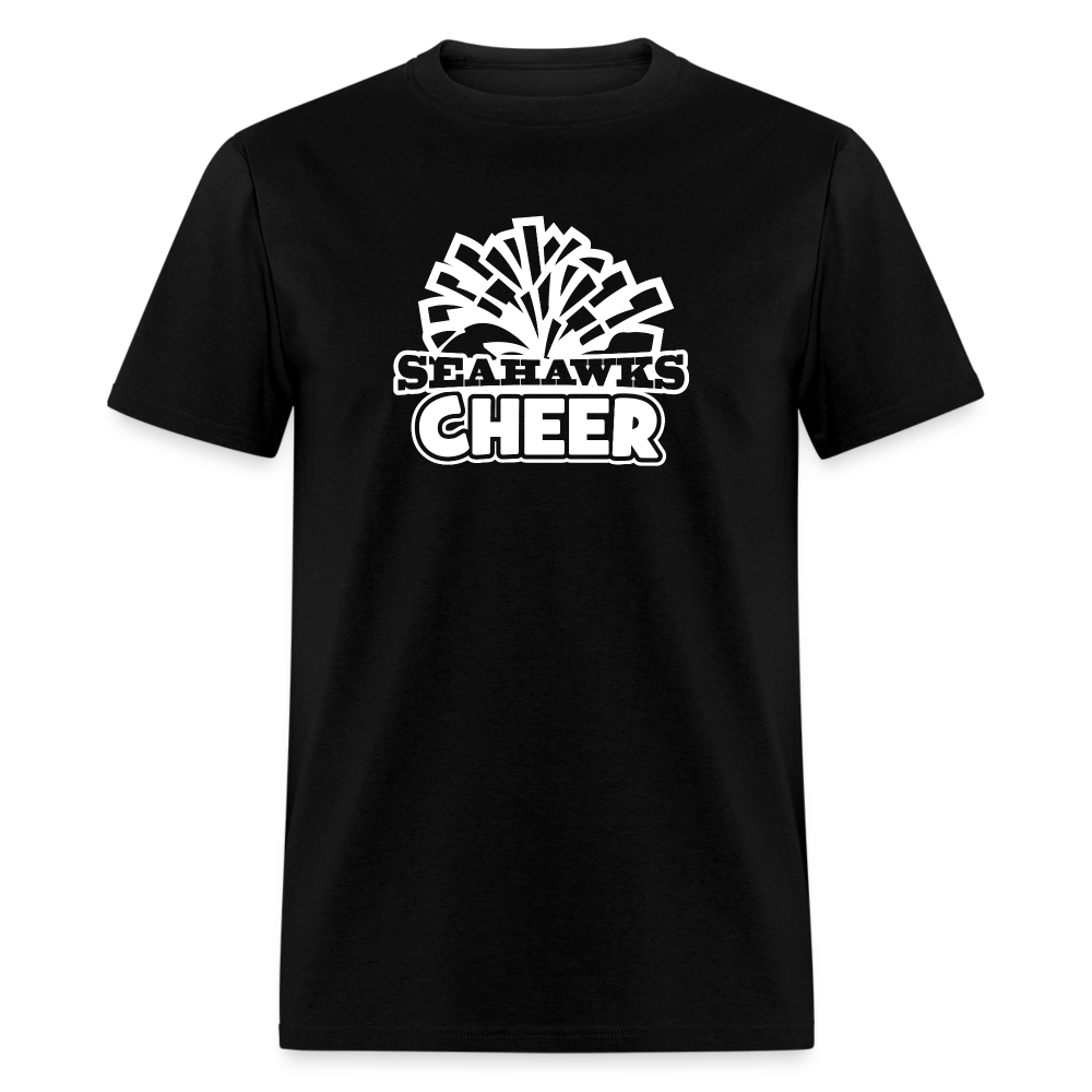 SEAHAWKS CHEER - BUDGET Unisex Classic T-Shirt - black