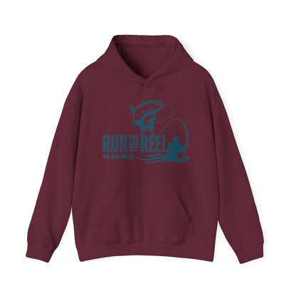 Copy of RUN YOUR REEL - 5 Unisex Heavy Blend™ Hooded Sweatshirt