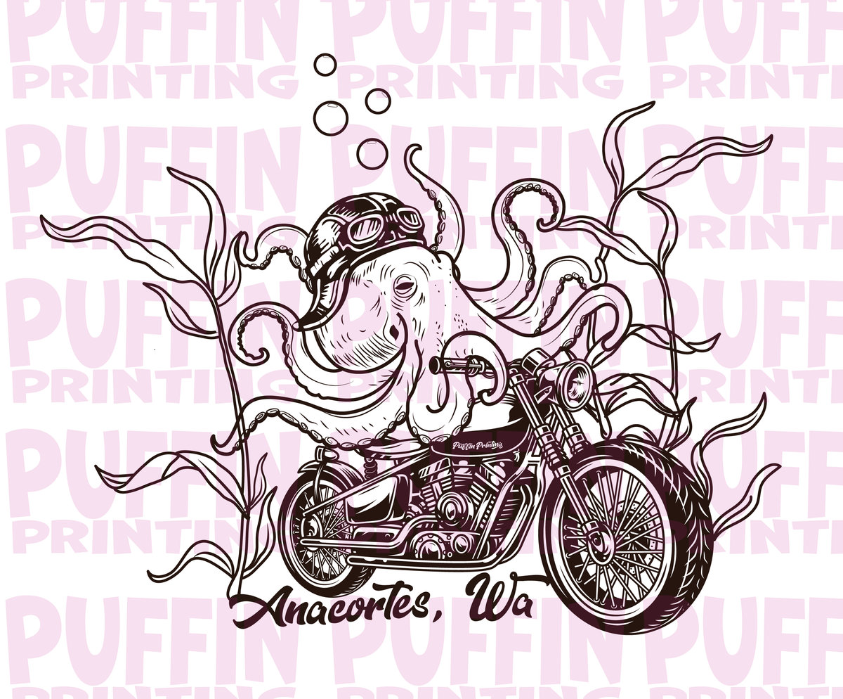 ANACORTES RUN - OCTOPUS T-SHIRT & MORE!