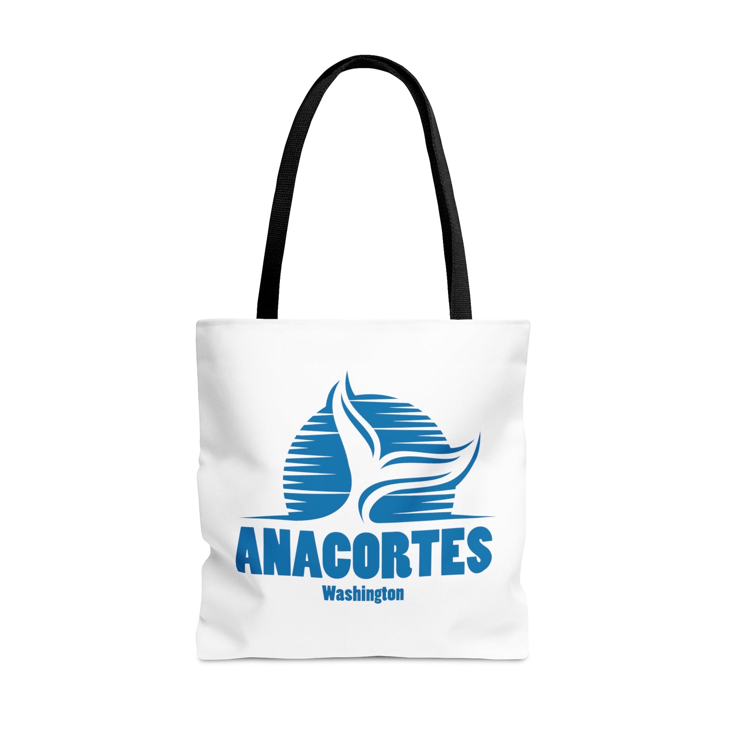 ANACORTES WHALE TAIL Tote Bag