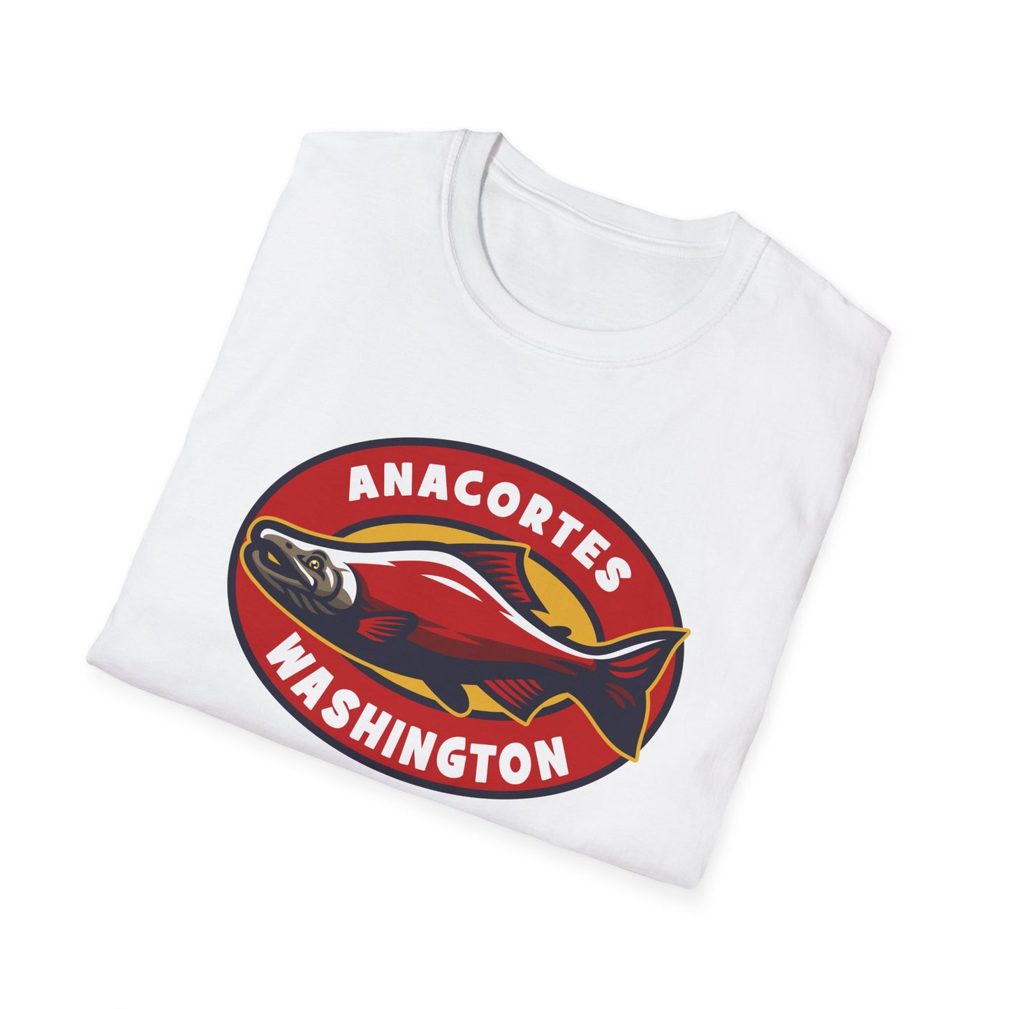 SALMON - Anacortes Unisex Softstyle T-Shirt