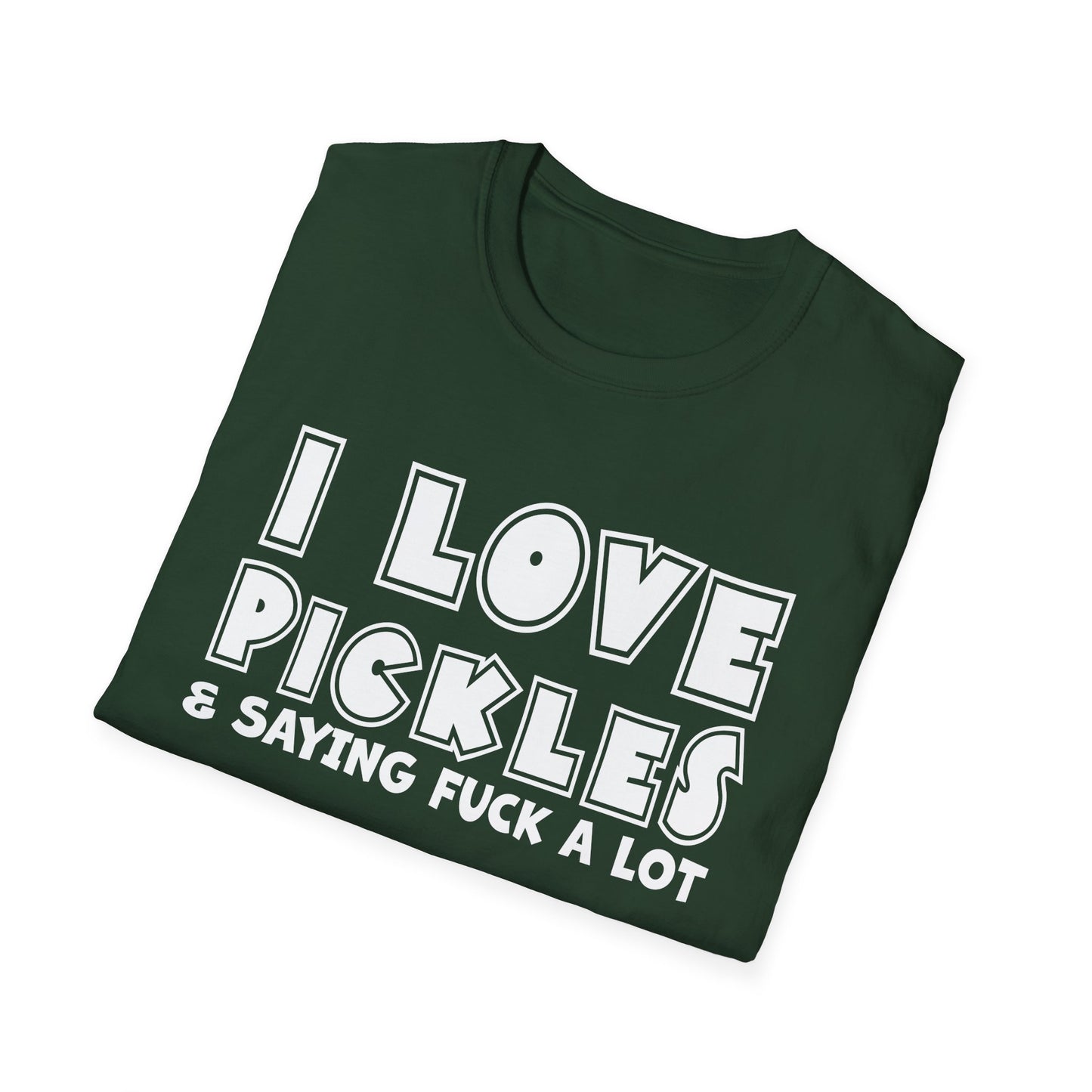 I LOVE PICKLES Unisex Softstyle T-Shirt