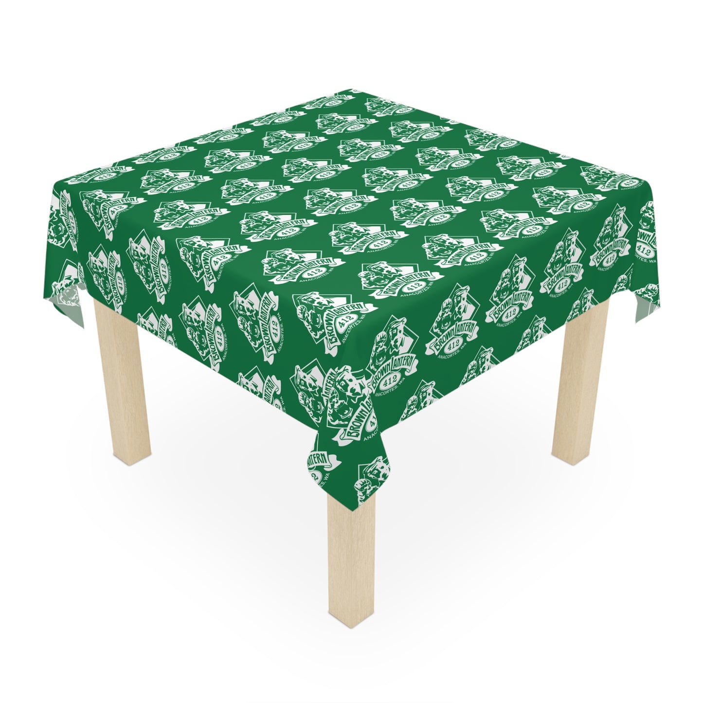 BROWN LANTERN  Tablecloth