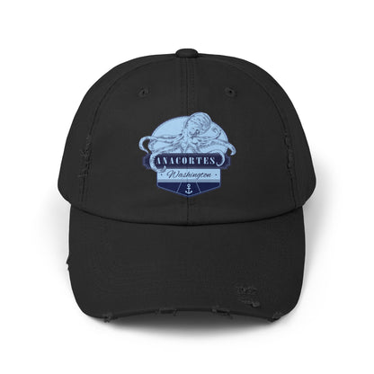 Octopus Anacortes Unisex Distressed Cap