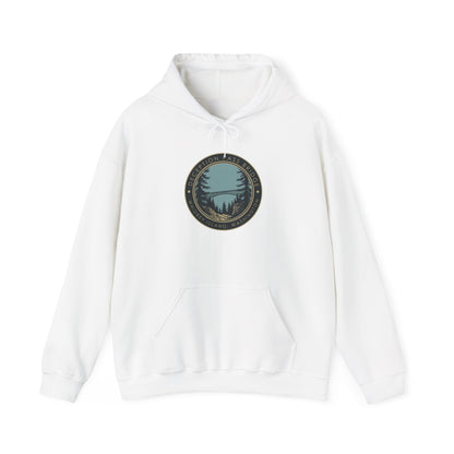 DECEPTION PASS BRIDGE, LOOKOUT Unisex Heavy Blend™ Hooded Sweatshirt