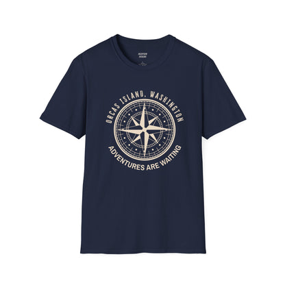 ORCAS ISLAND - Compass Unisex Softstyle T-Shirt