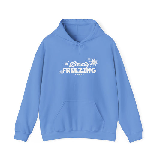 LITERALLY FREEZING Unisex Heavy Blend™ Hooded Sweatshirt