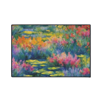 WILDFLOWER POND Heavy Duty Floor Mat