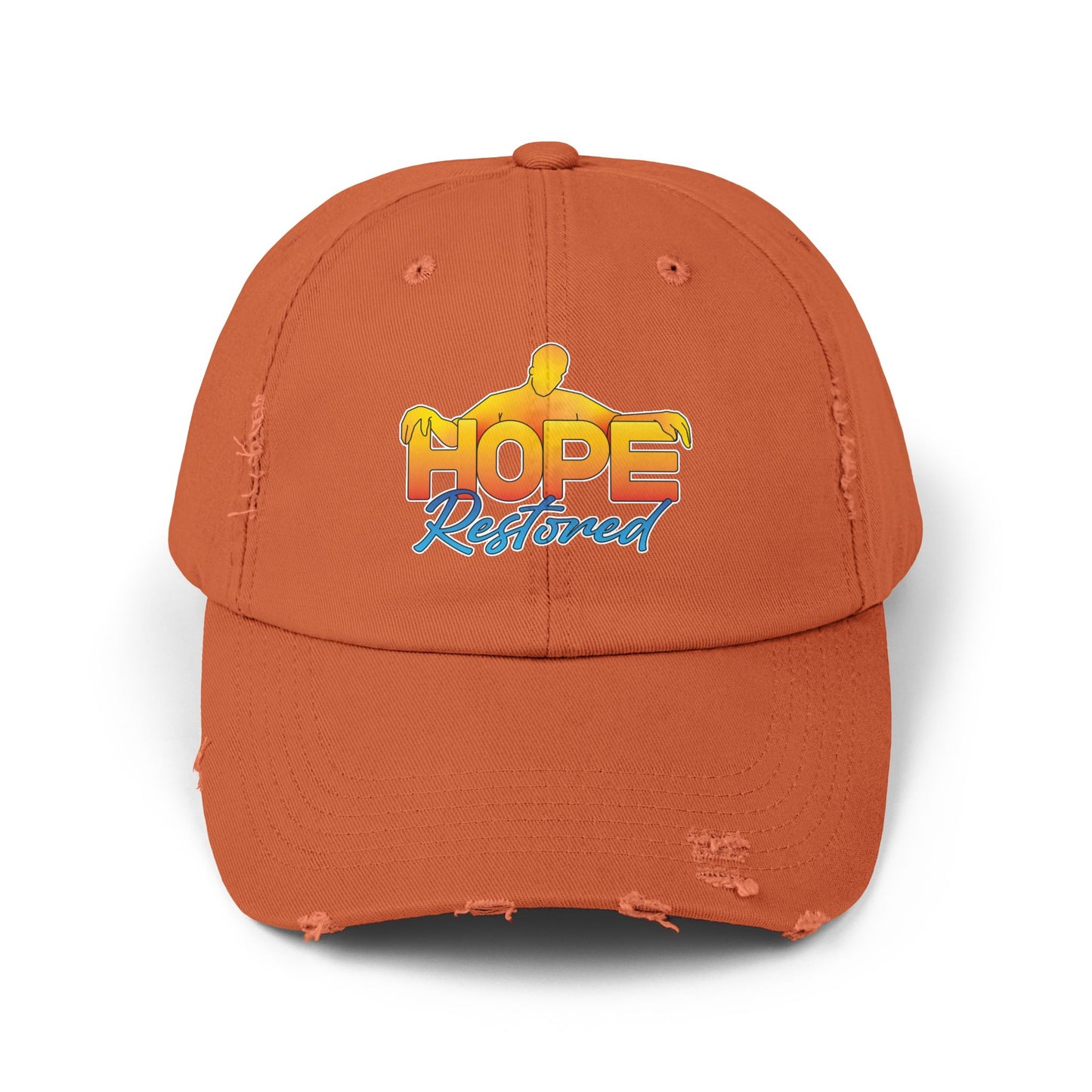 HOPE RESTORED Unisex Distressed Cap
