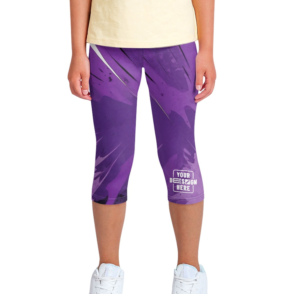 Children's short yoga pants