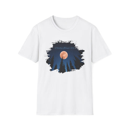 Whidbey Island Moon Night Unisex Softstyle T-Shirt
