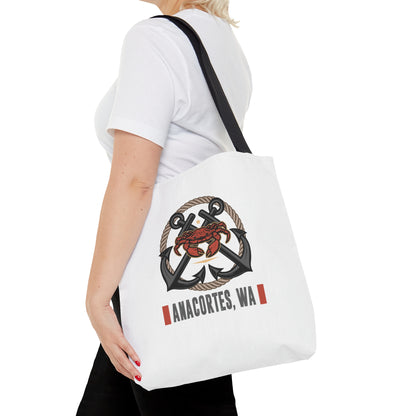 Anacortes Crab Tote Bag