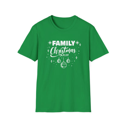 FAMILY CHRISTMAS 2024  Ornaments Unisex Softstyle T-Shirt