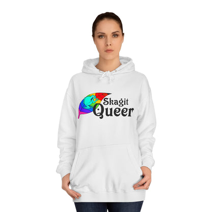 SKAGIT QUEER Unisex College Hoodie