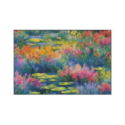 WILDFLOWER POND Heavy Duty Floor Mat