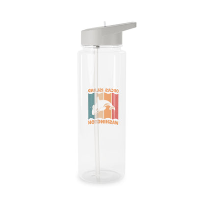 ORCAS ISLAND WHALE Tritan Water Bottle