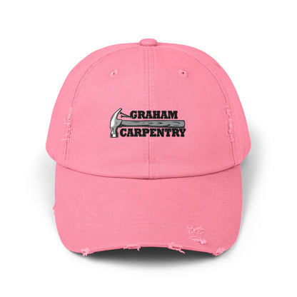 Graham Carpentry Unisex Distressed Cap