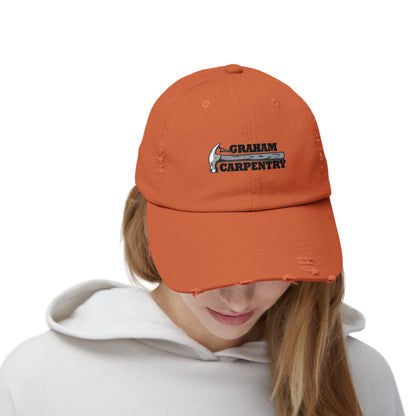 Graham Carpentry Unisex Distressed Cap
