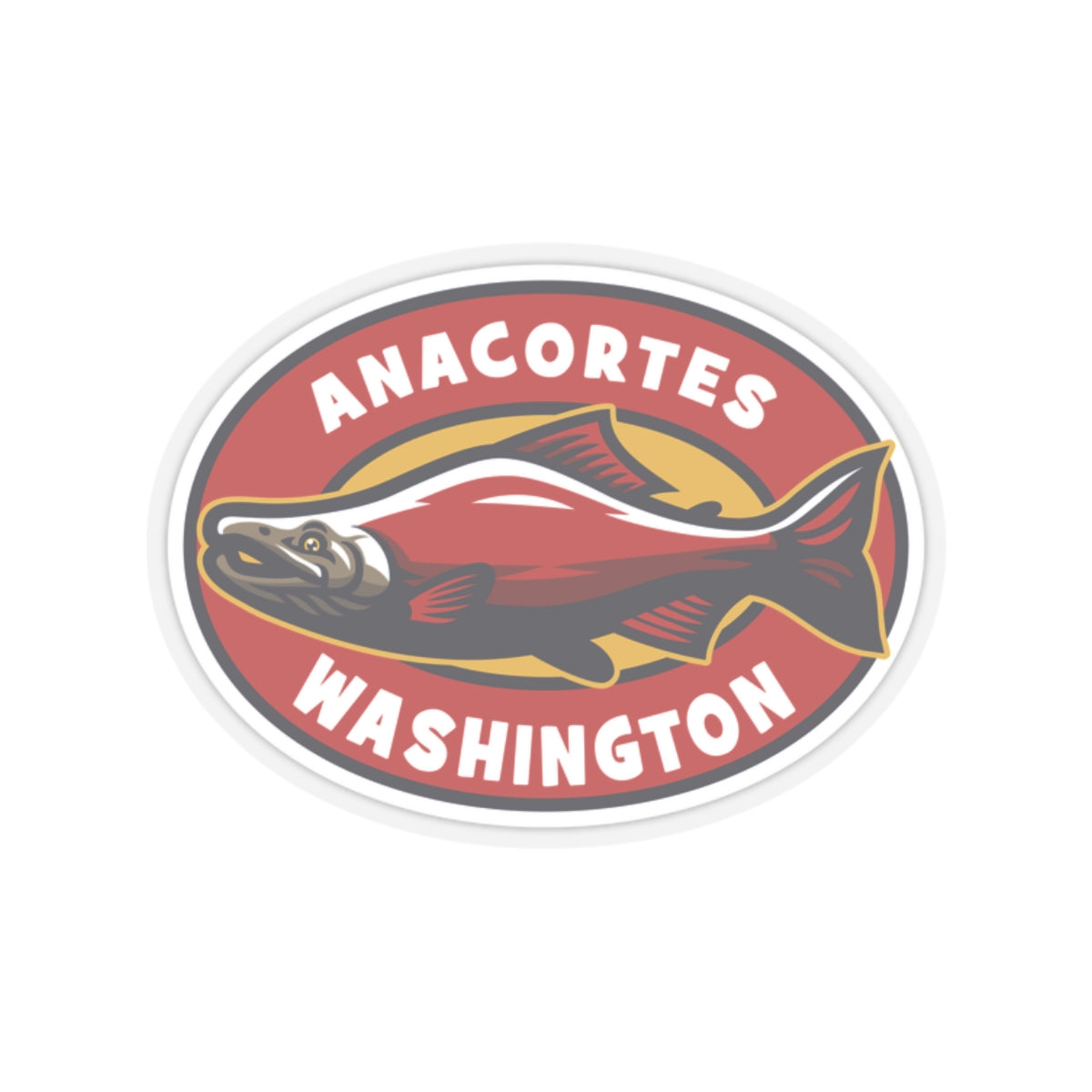 ANACORTES SALMON Sticker